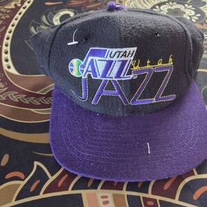 DAMAGED NBA Utah Jazz Black and Purple Hat